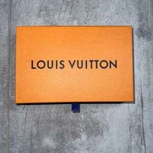 Louis‎ Vuitton Orange Gift Box with Ribbon and Tags Authentic